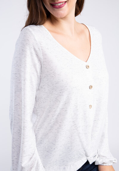 tanis knot front long sleeve Image 4