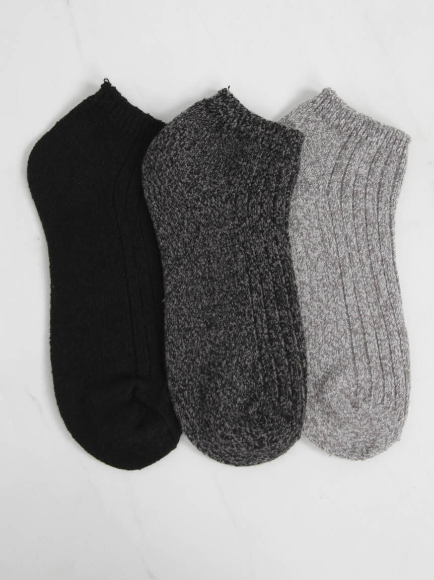 3 pack luxury ankle socks Image 1