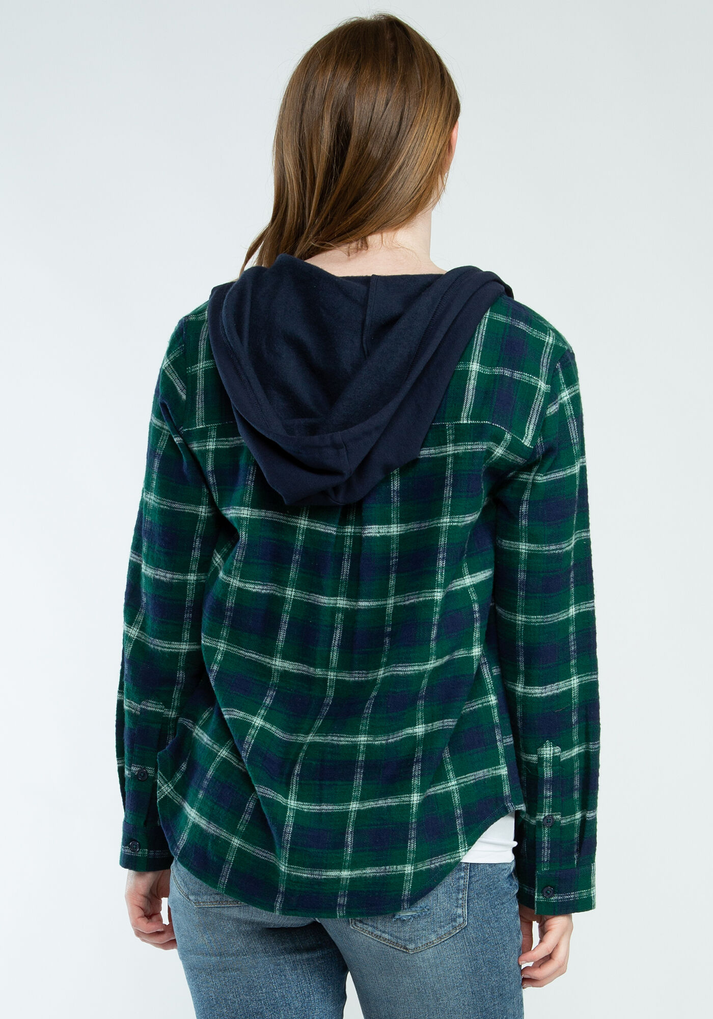 peyton hooded flannel  Image 2