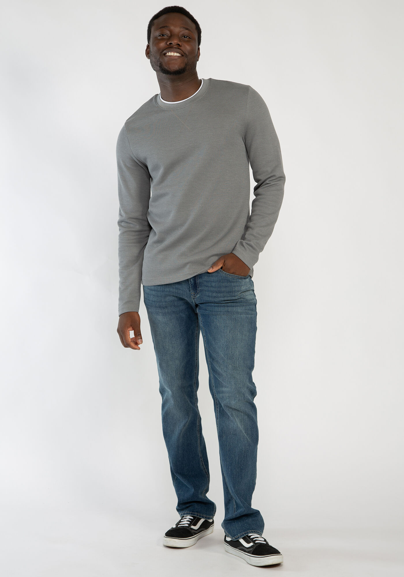 simon long sleeve crewneck shirt Image 4