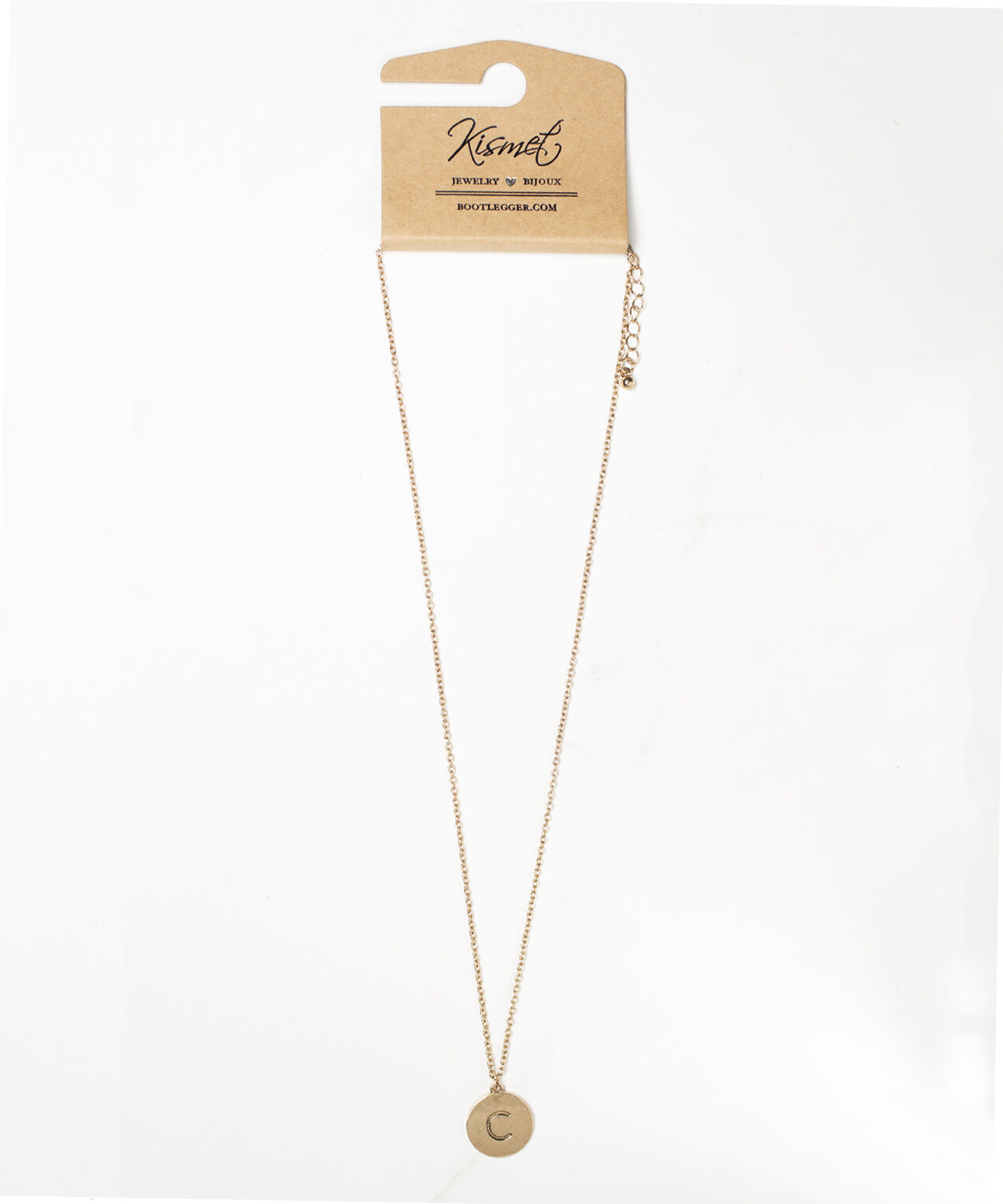 initial necklace - c Image 1