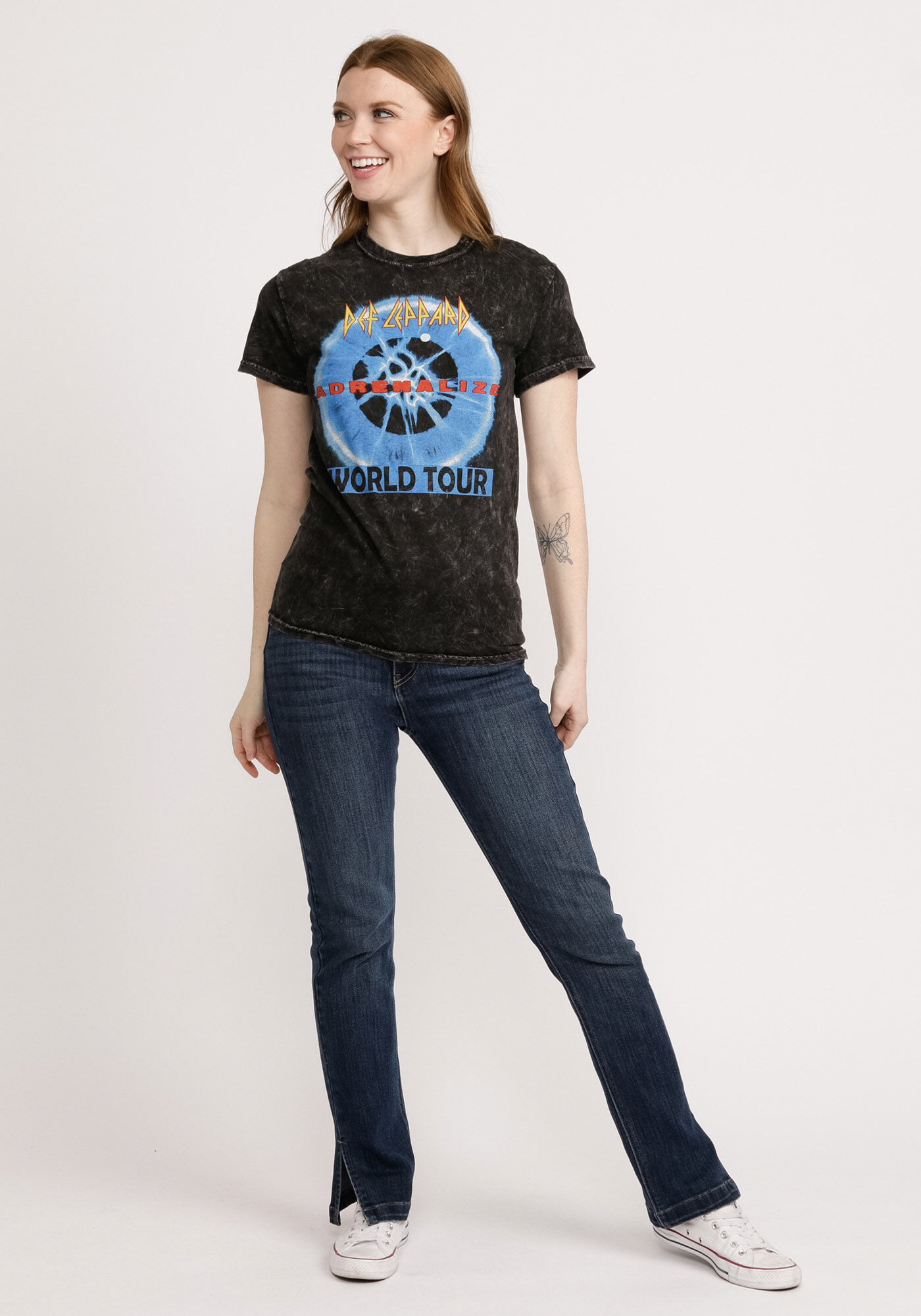 adrenalize world tour mineral wash t-shirt Image 4