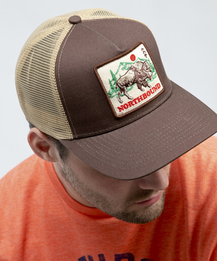 woven patch trucker hat woven patch trucker hat Image 4