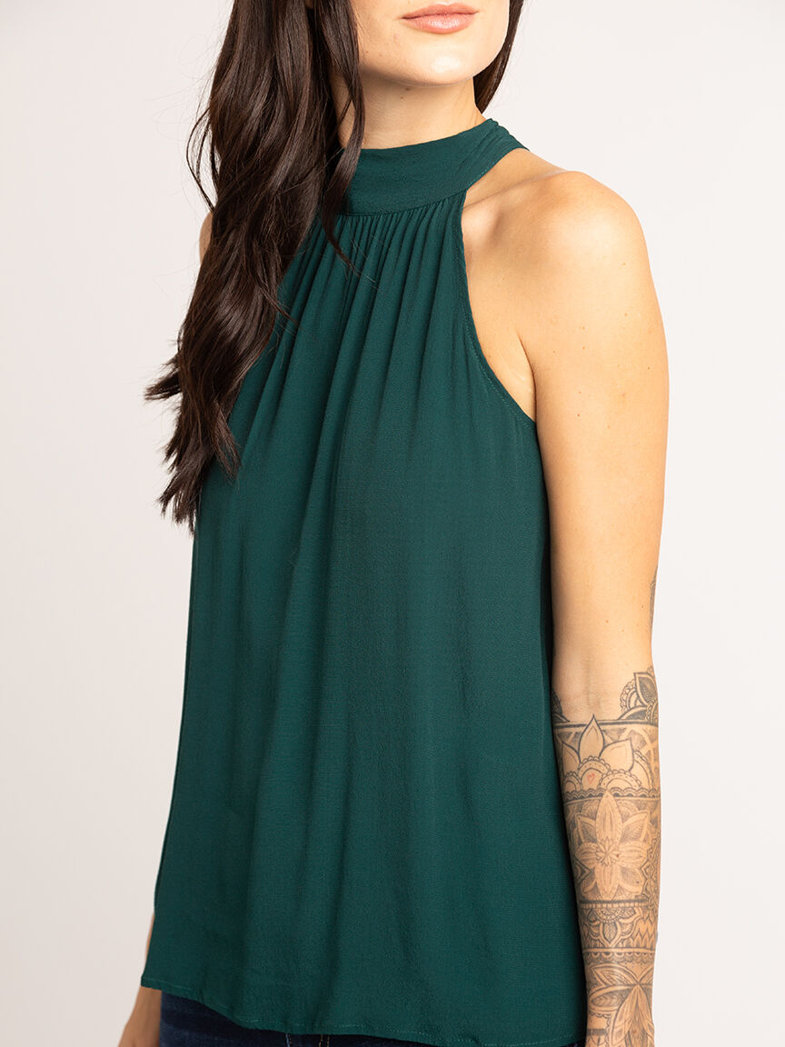 gwen halter tie neck blouse Image 5