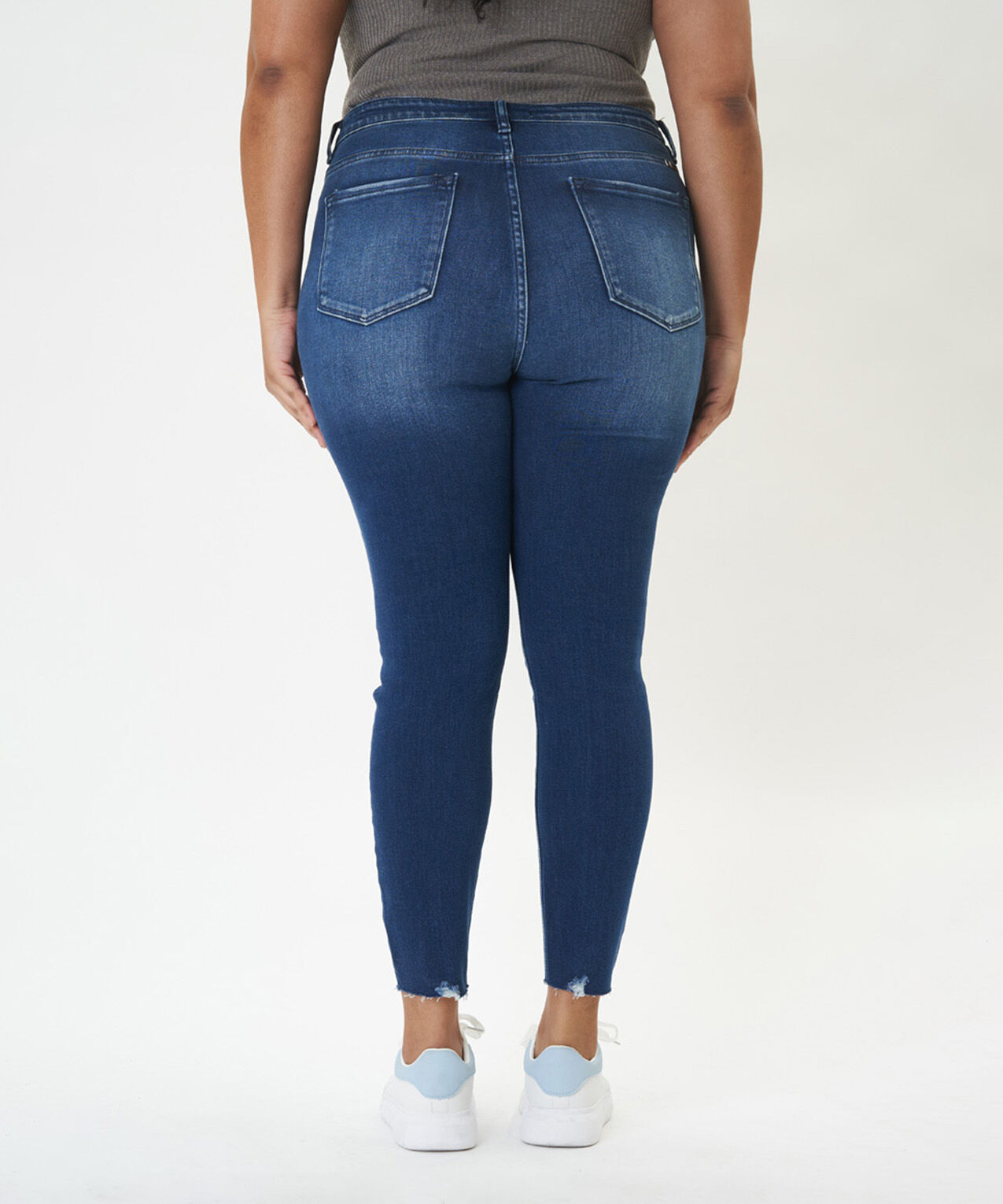 high rise skinny jeans Image 3