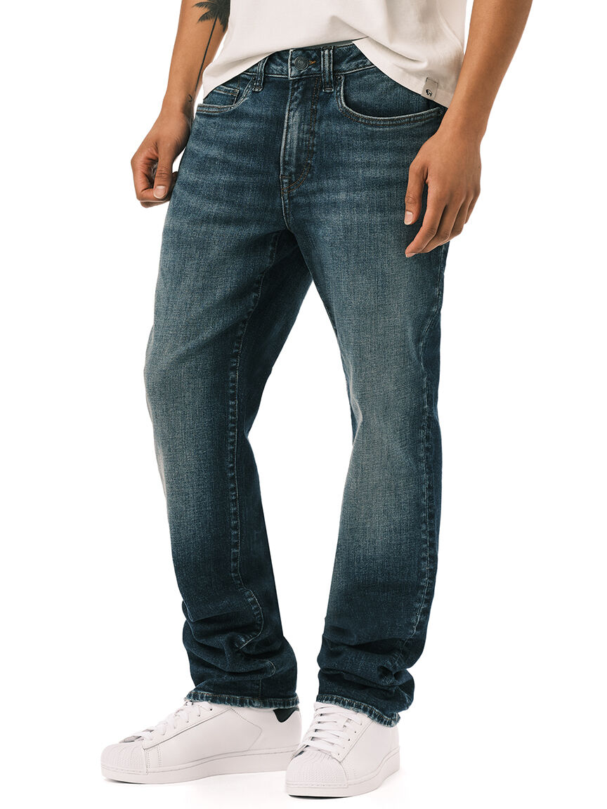 straight six jeans antique wash