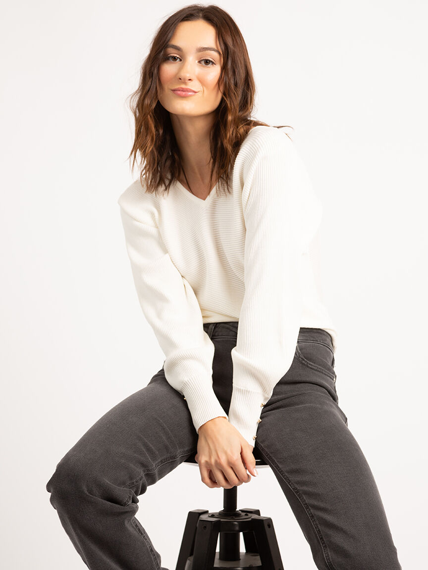 robin double v neck ottoman popover Image 1