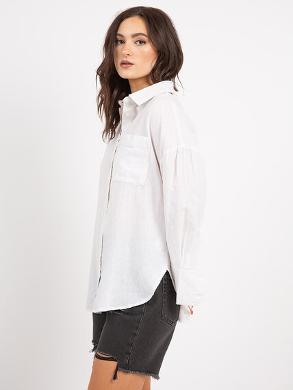 emma long sleeve button front shirt Image 6