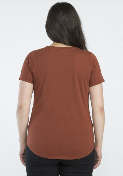 fall heart scoop neck graphic tee Image 2