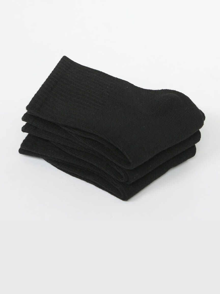 women's essential 3 pack crew socks Image 4
