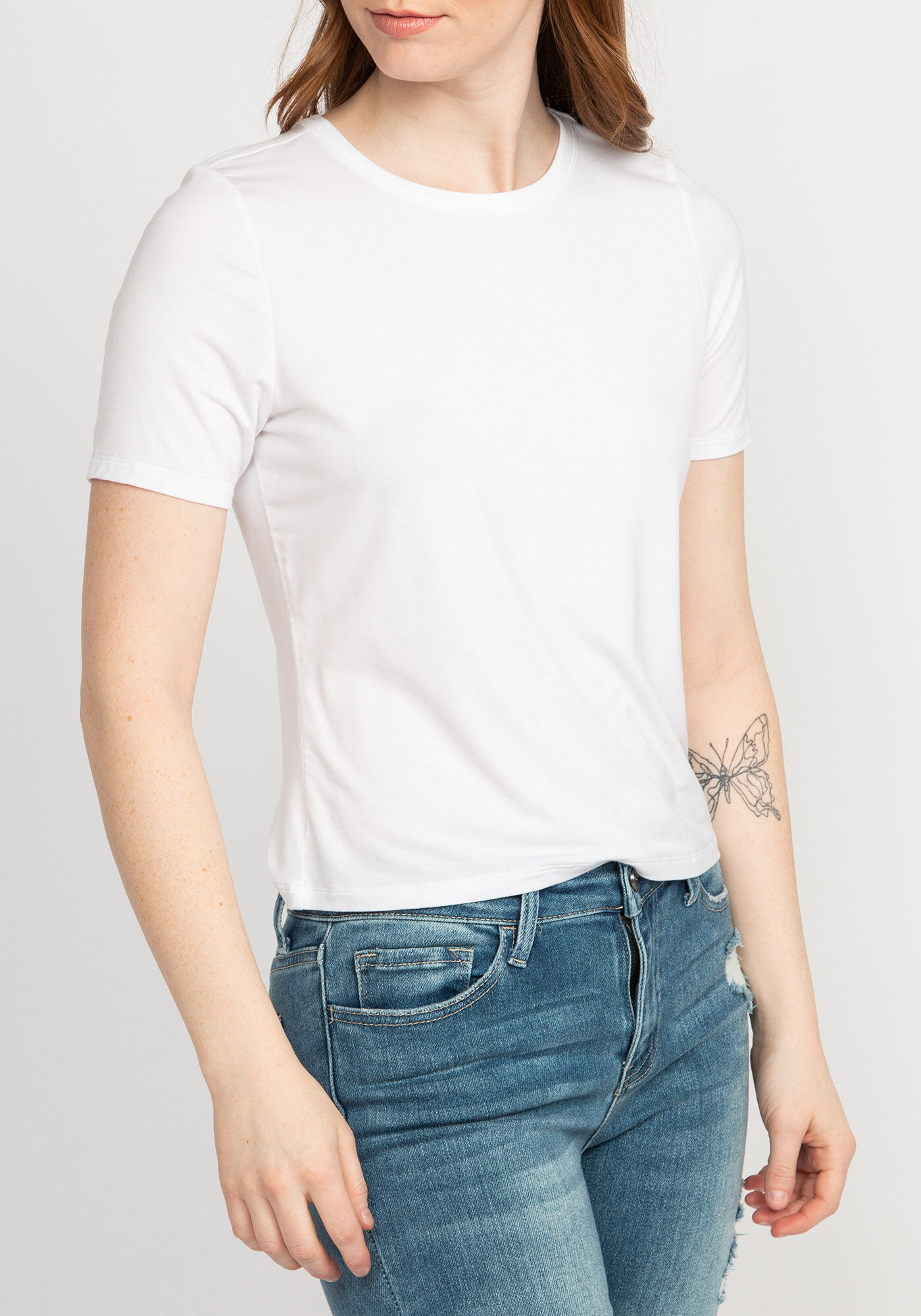 sereena core crew neck short sleeve tee Image 4