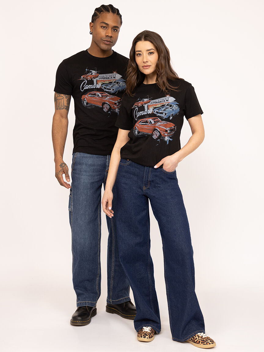 unisex camaro vintage graphic tee