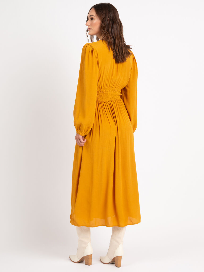 delacour v neck maxi dress Image 3