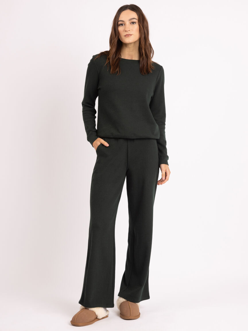 analise crew neck lounge top Image 2