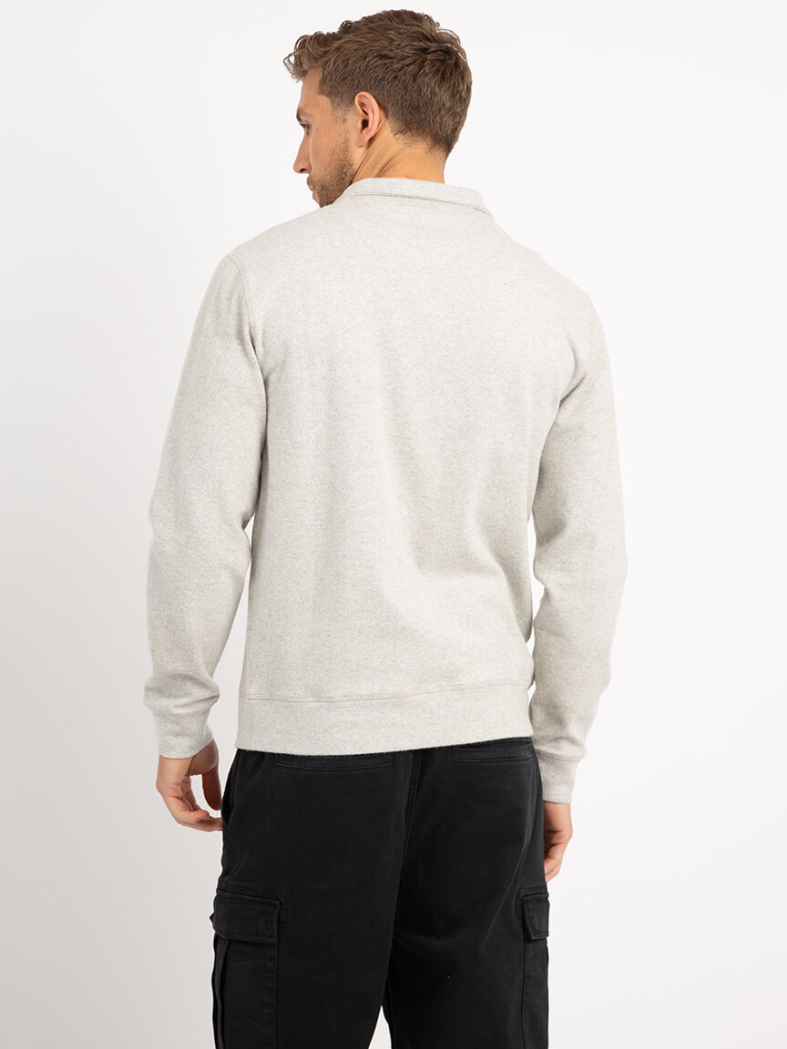 jonas herringbone 1/4 zip sweater Image 3