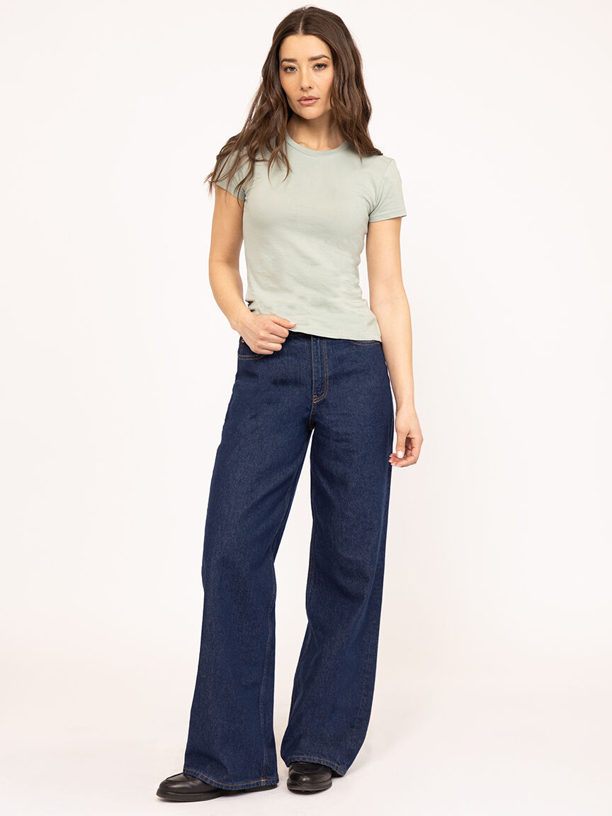 short sleeve tee green Image 5