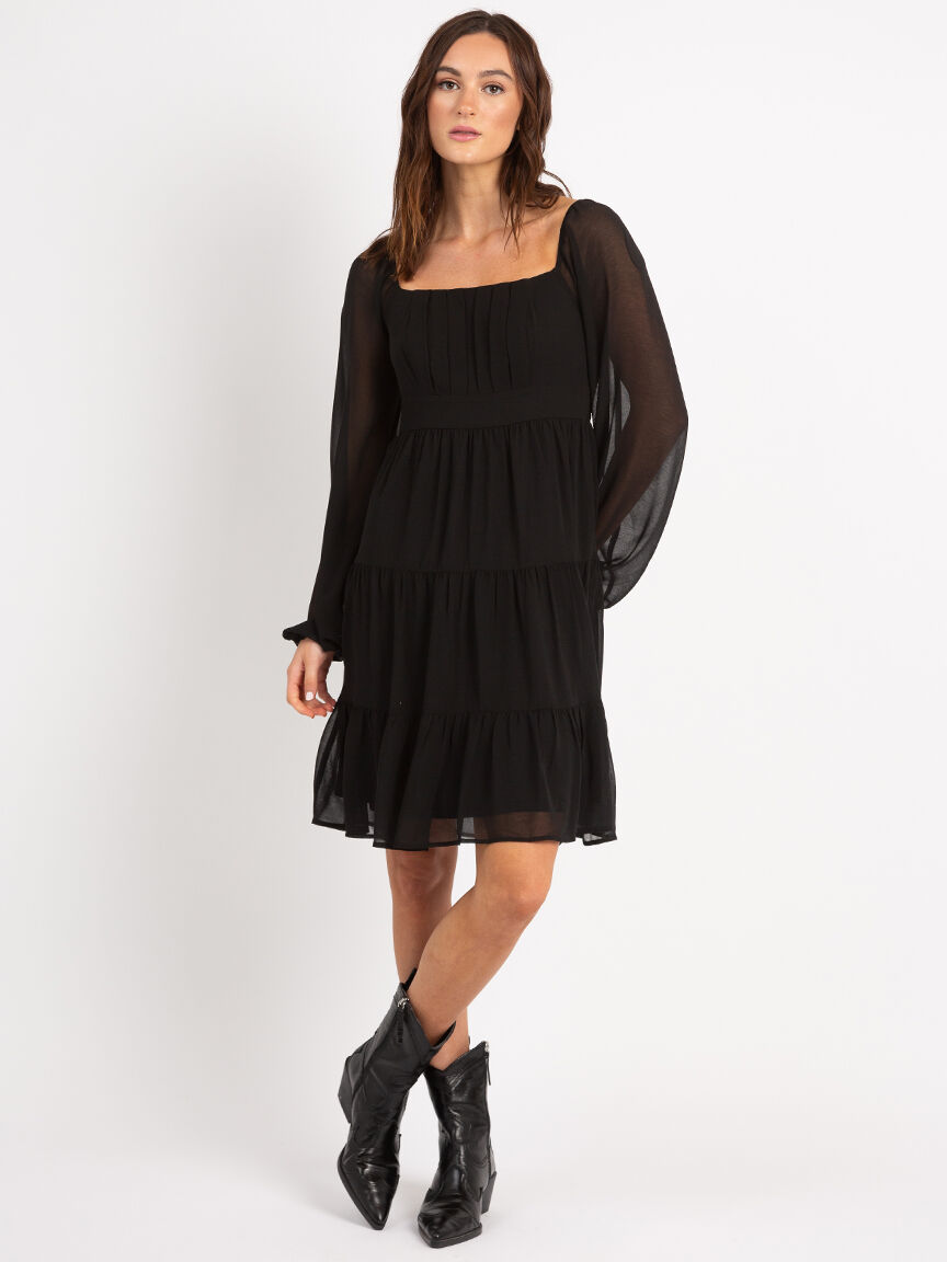 granger square neck knee length dress Image 1