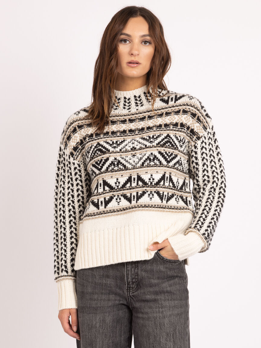 ★★ ★★ Chunky mock neck sweater T22E9KCD093W chan mock neck sweater Bootlegger 2000007699