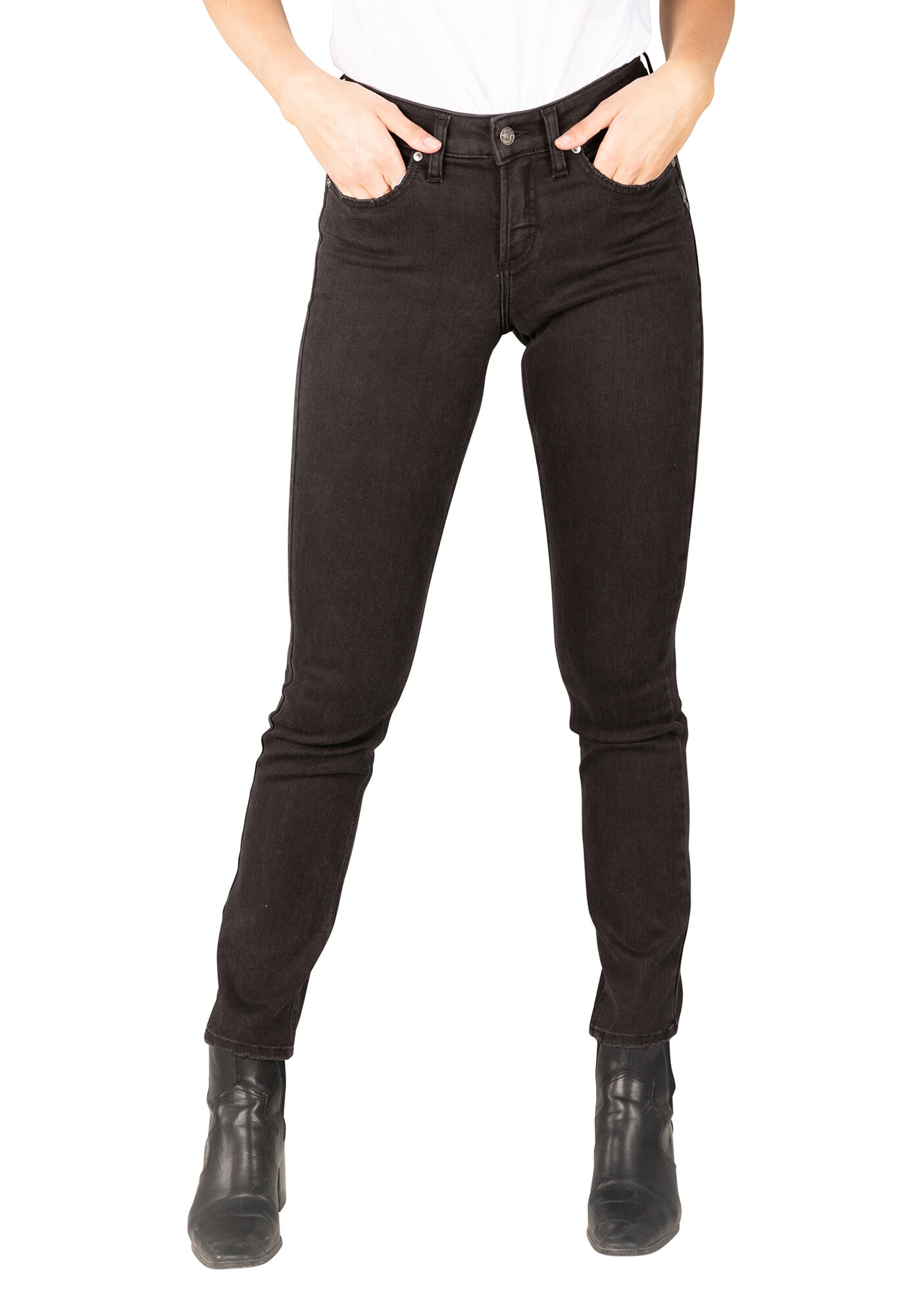 WB suki mid rise straight jeans Image 1