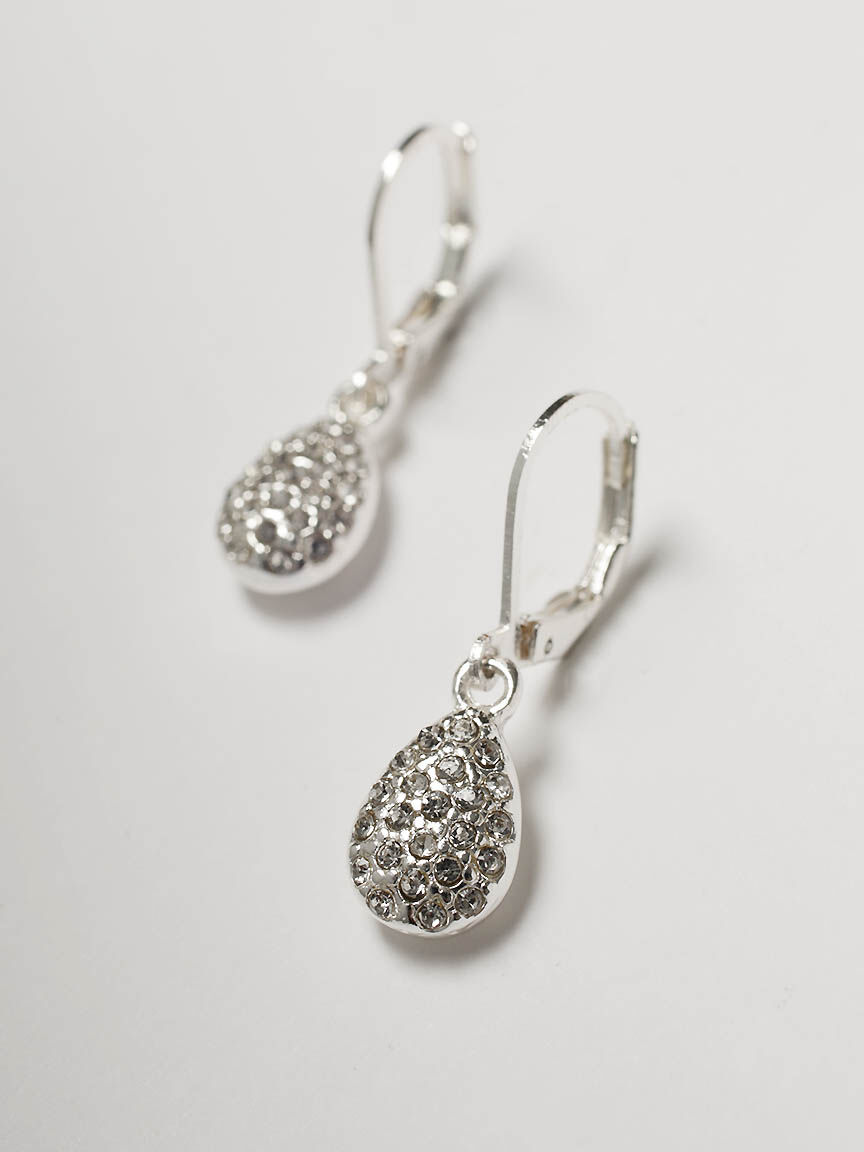 tear drop jewel earring Image 2