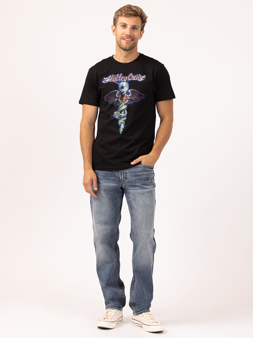 unisex motley crue graphic tee Image 2