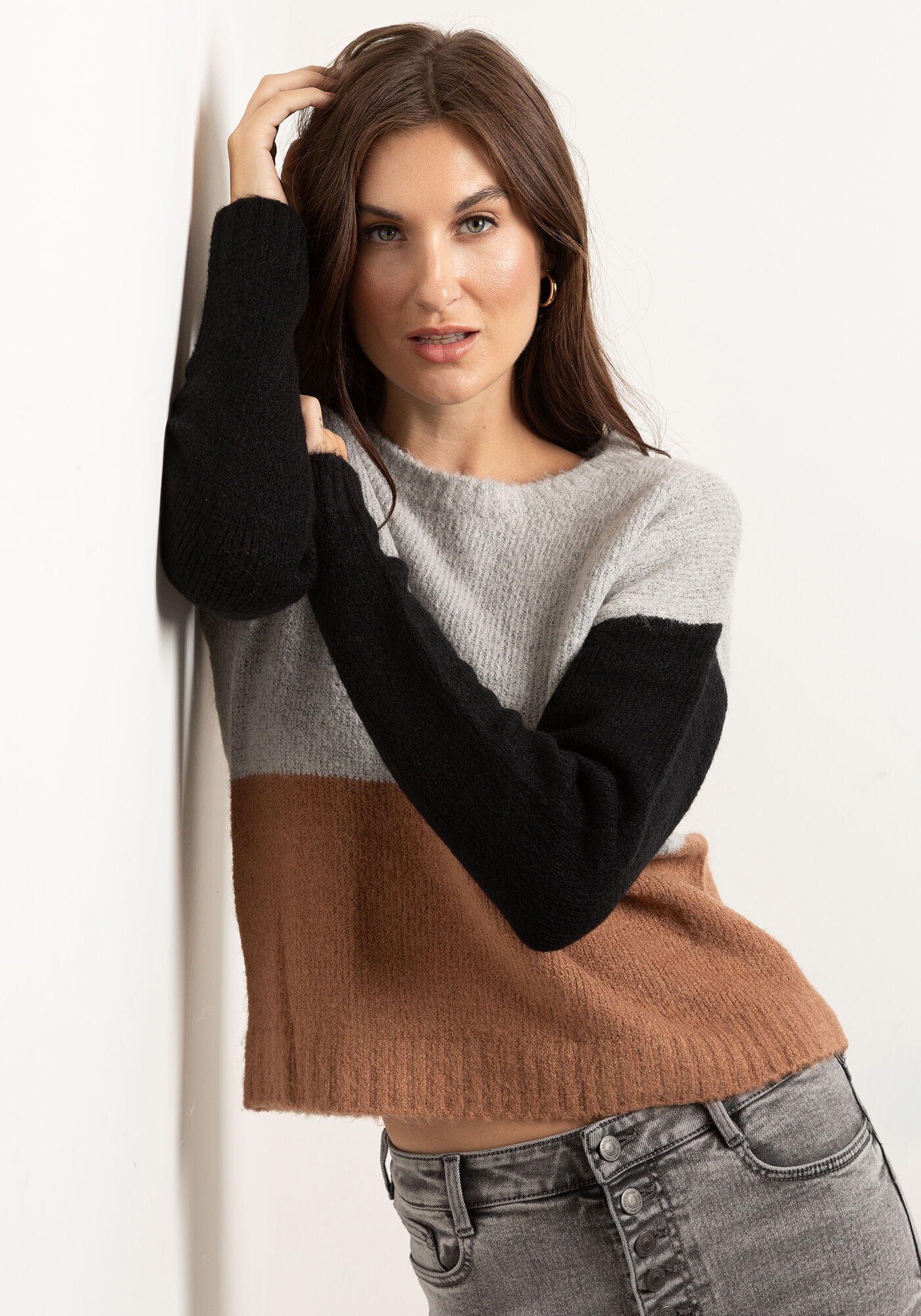 jeannine colourblocked popover Image 1