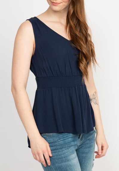 marion v-neck sleeveless blouse Image 4