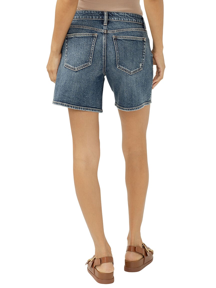 Suki Mid Rise Long Shorts