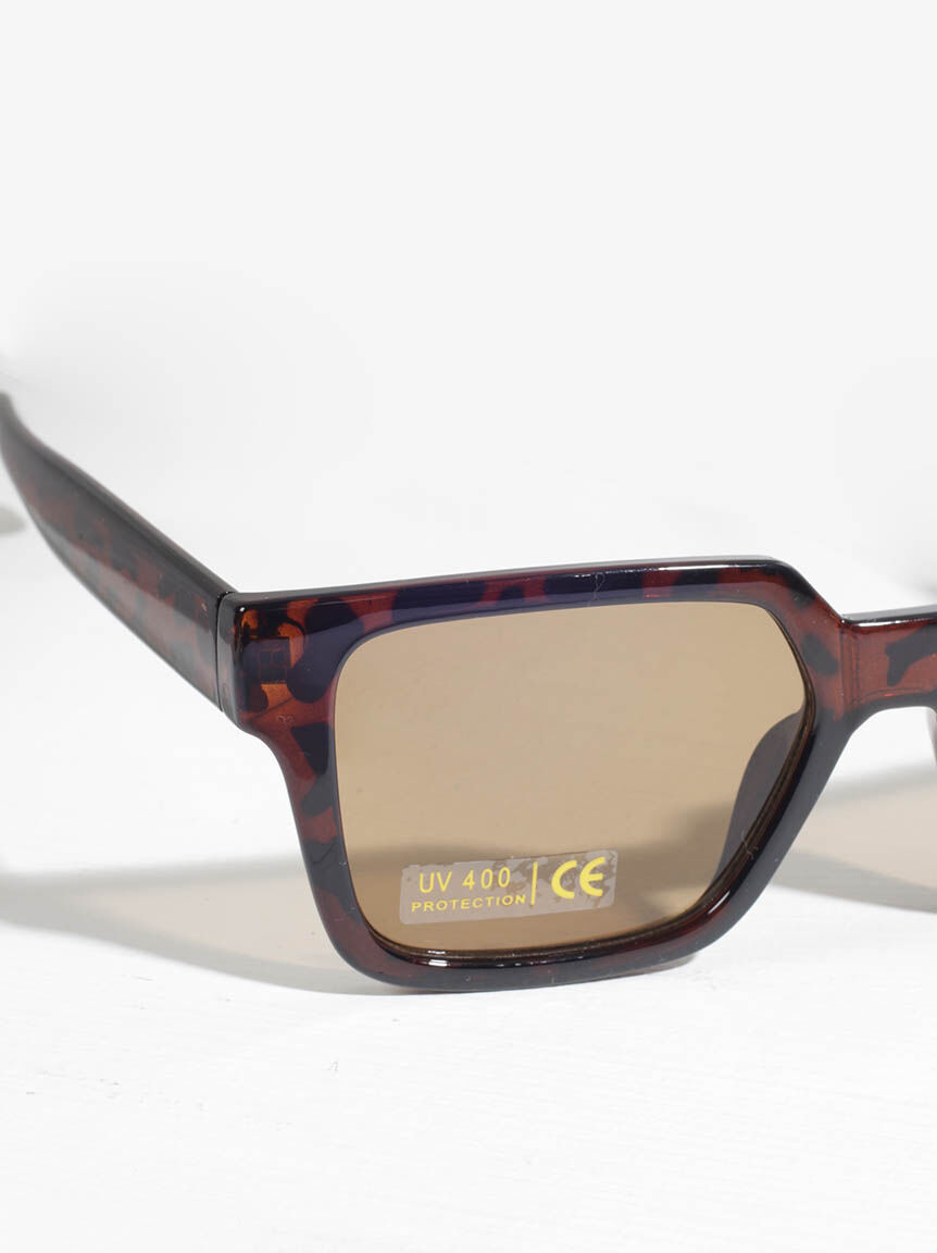 rectangle frame sunglasses Image 3