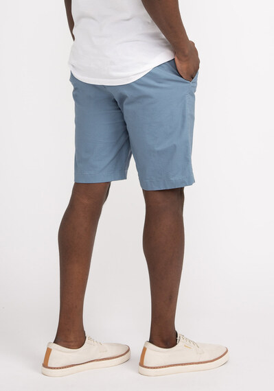 ashton flat front twill shorts Image 2