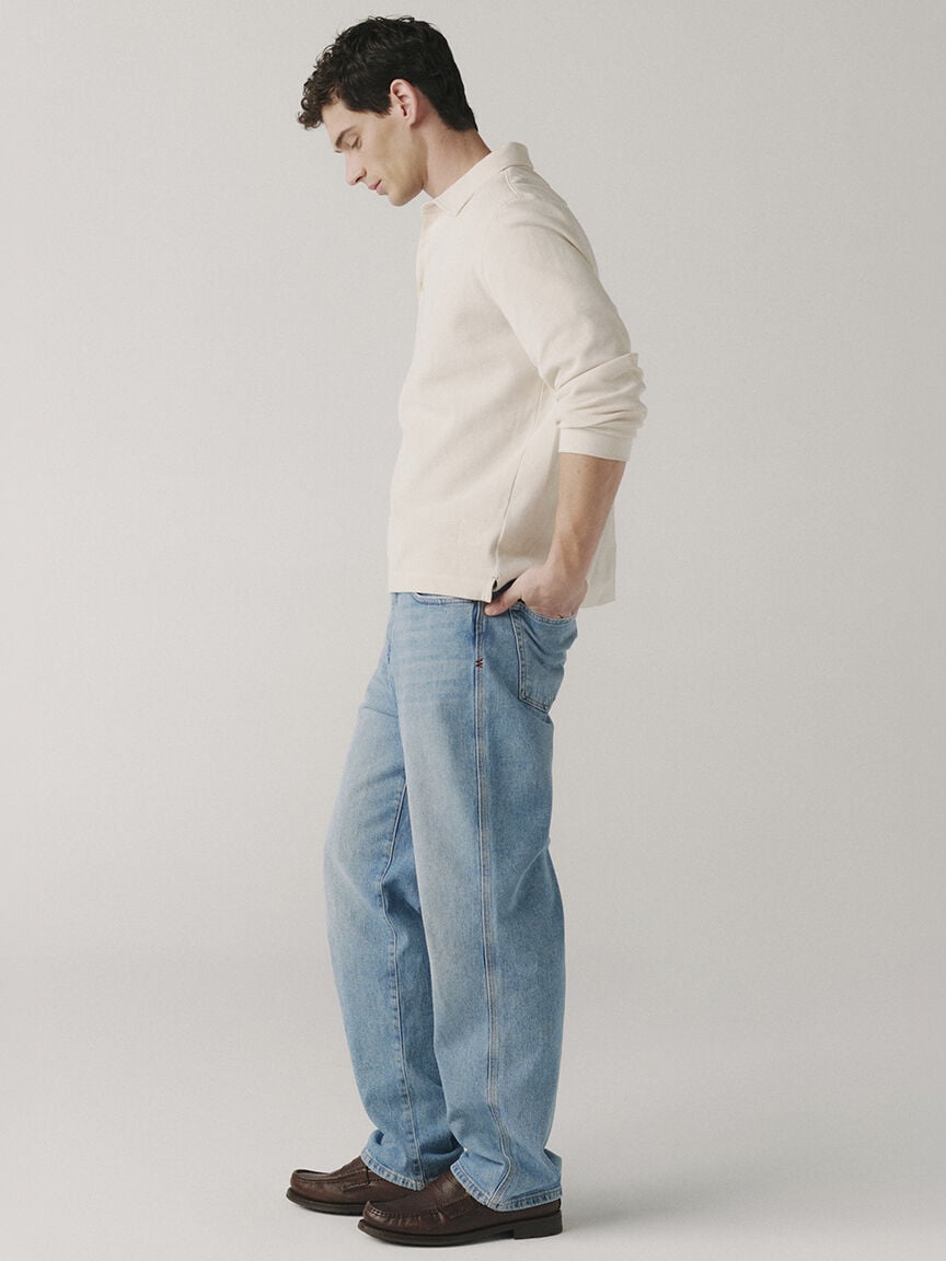 GRR relaxed jeans light wash