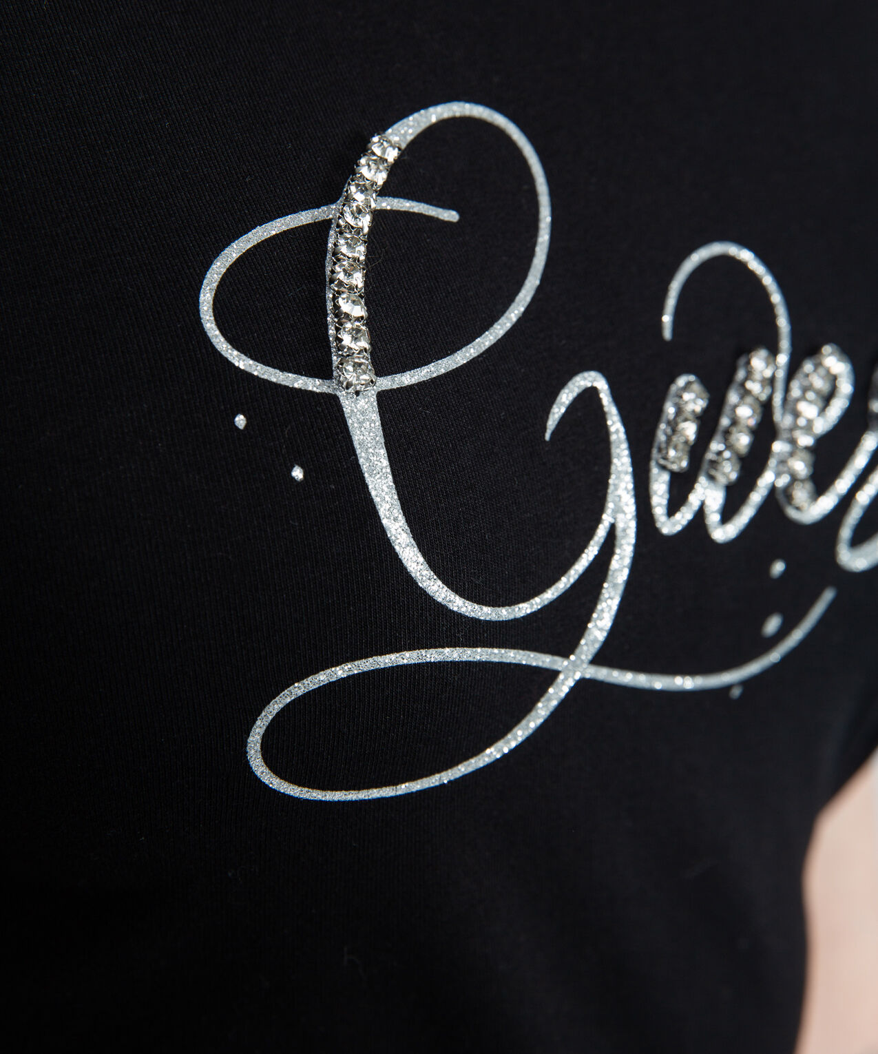 guess glitzy logo crew neck tee Image 6