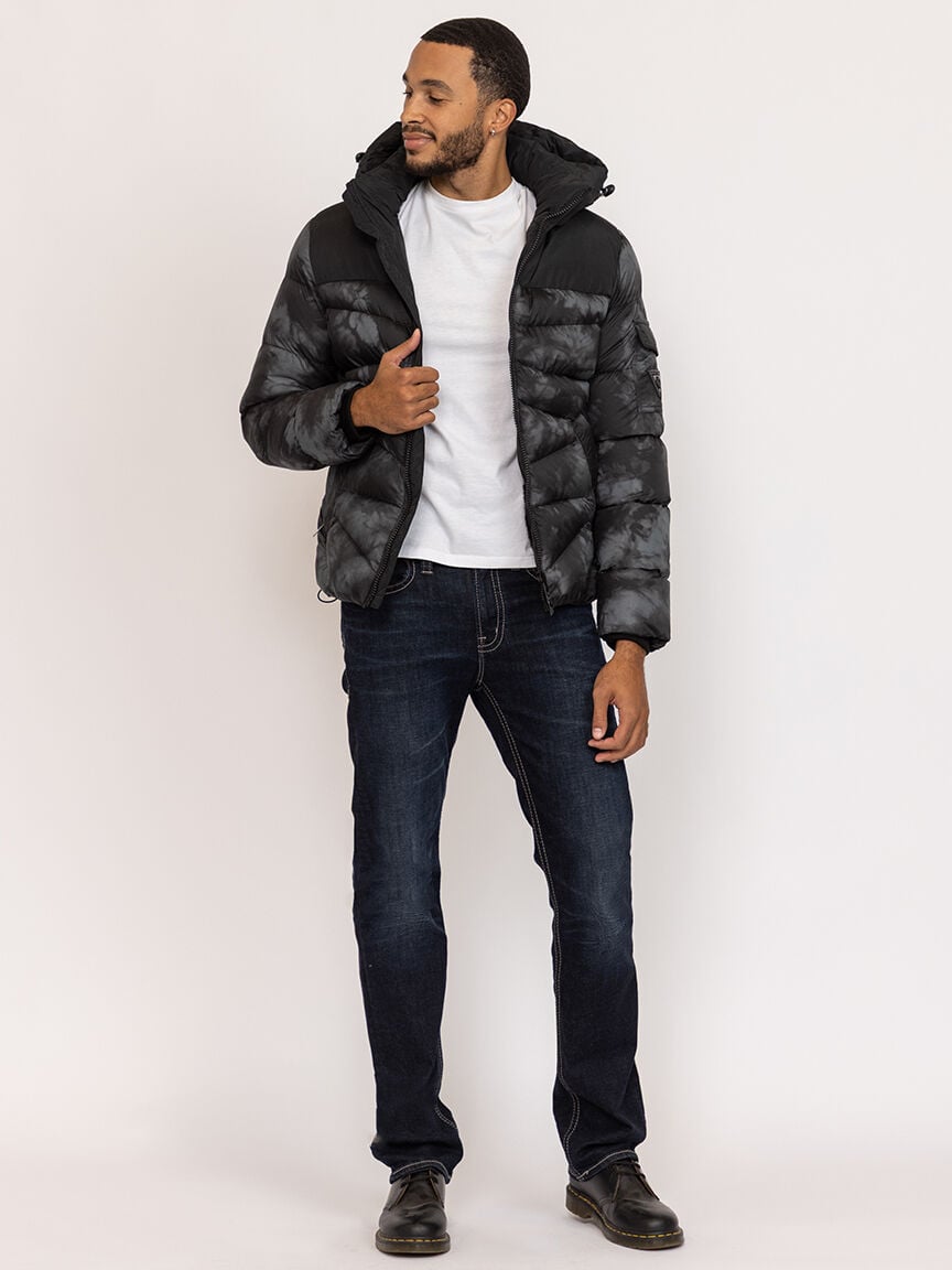 allton short quilted puffer jacket
