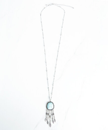 pendant necklace with fringe Image 1