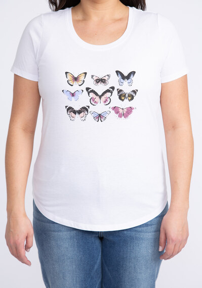 butterfly graphic t-shirt Image 5