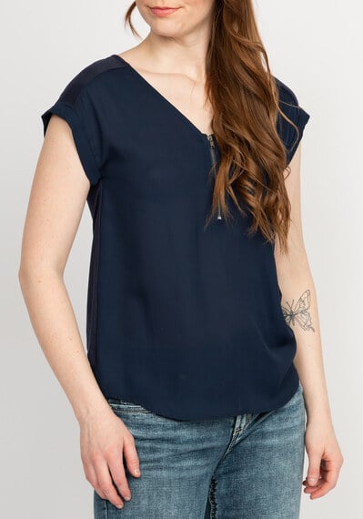 reece short sleeve blouse Image 4