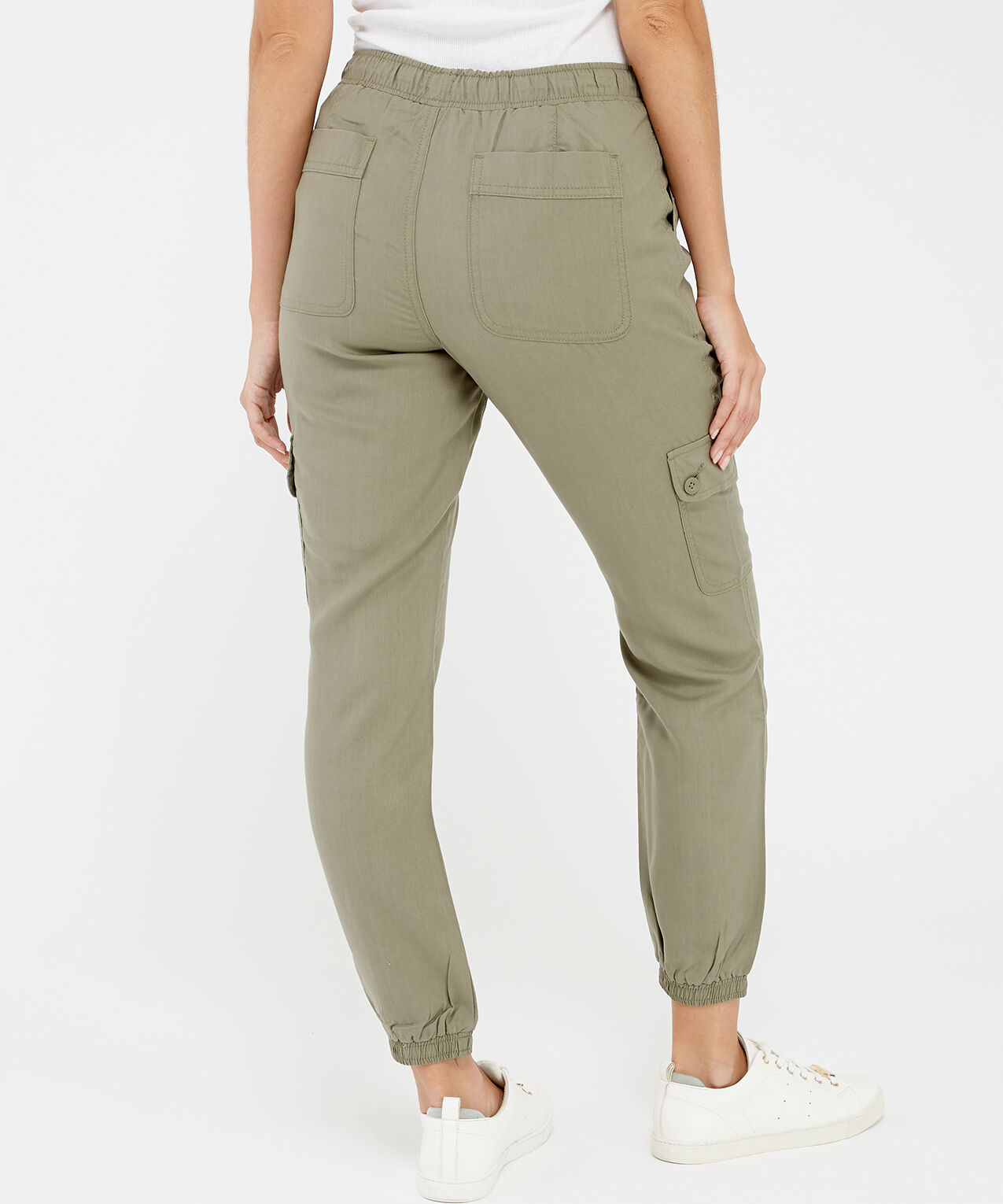 sandy soft cargo jogger sage Image 2