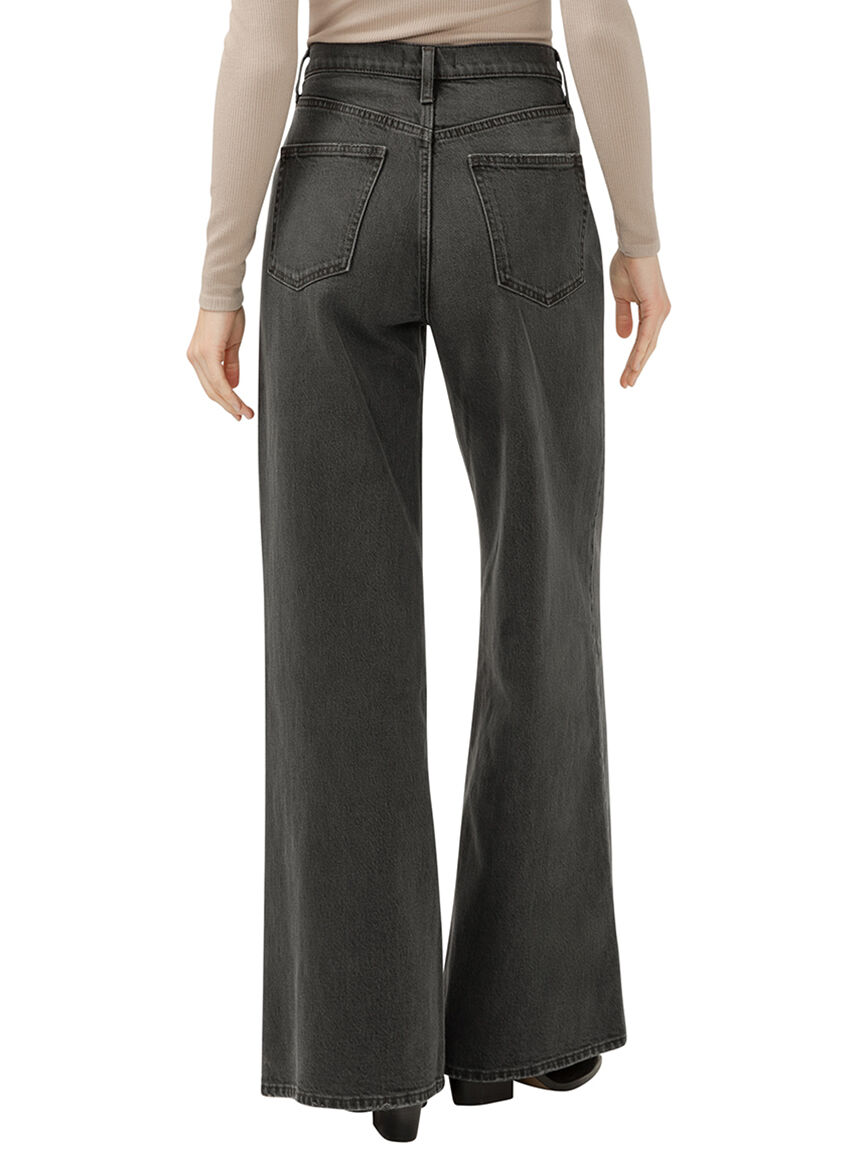 Highly Desirable High Rise Ultra Wide Leg Jeans