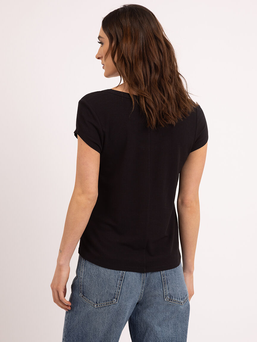 ashlin scoop neck t-shirt