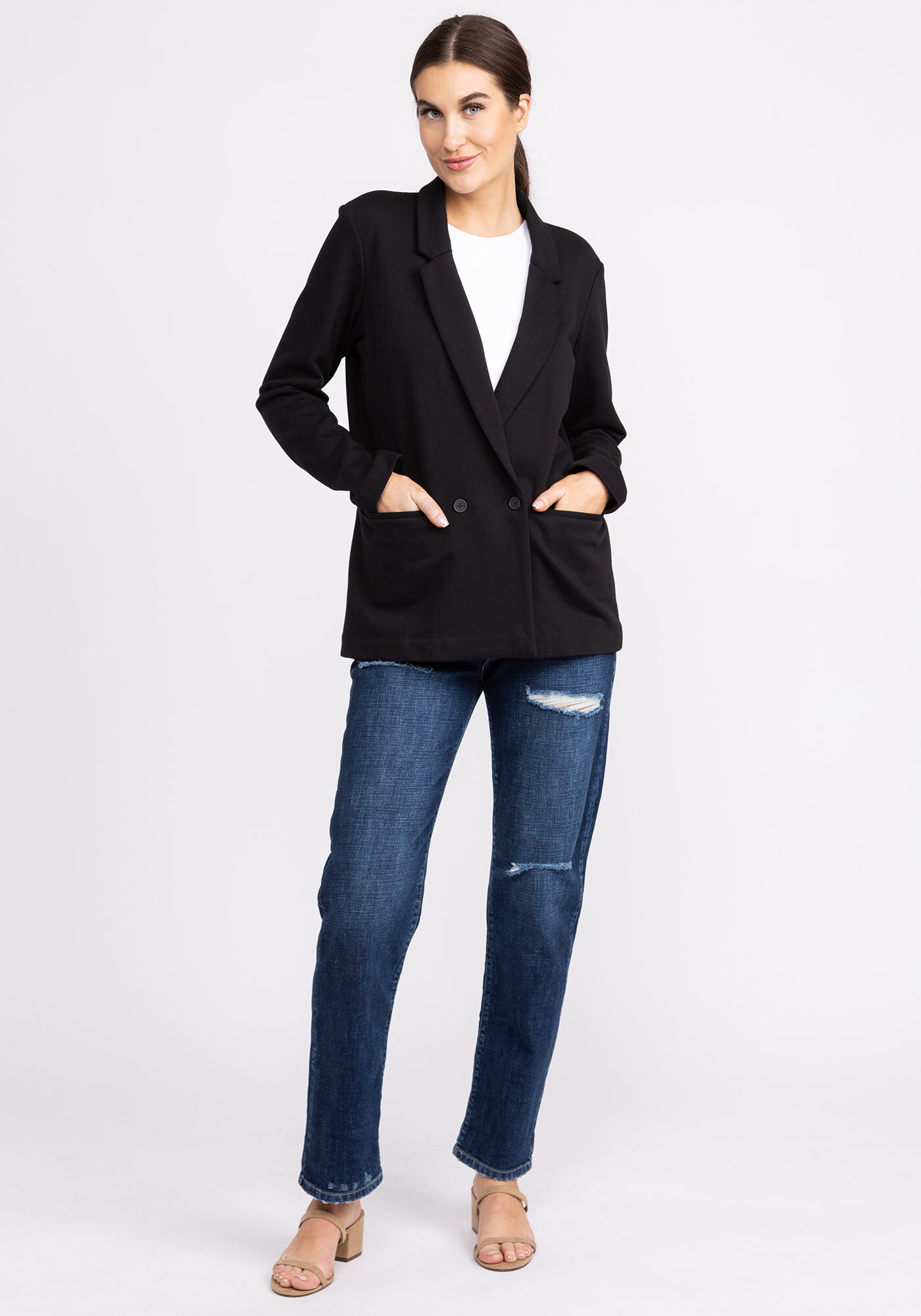 zahra double breasted blazer  Image 3