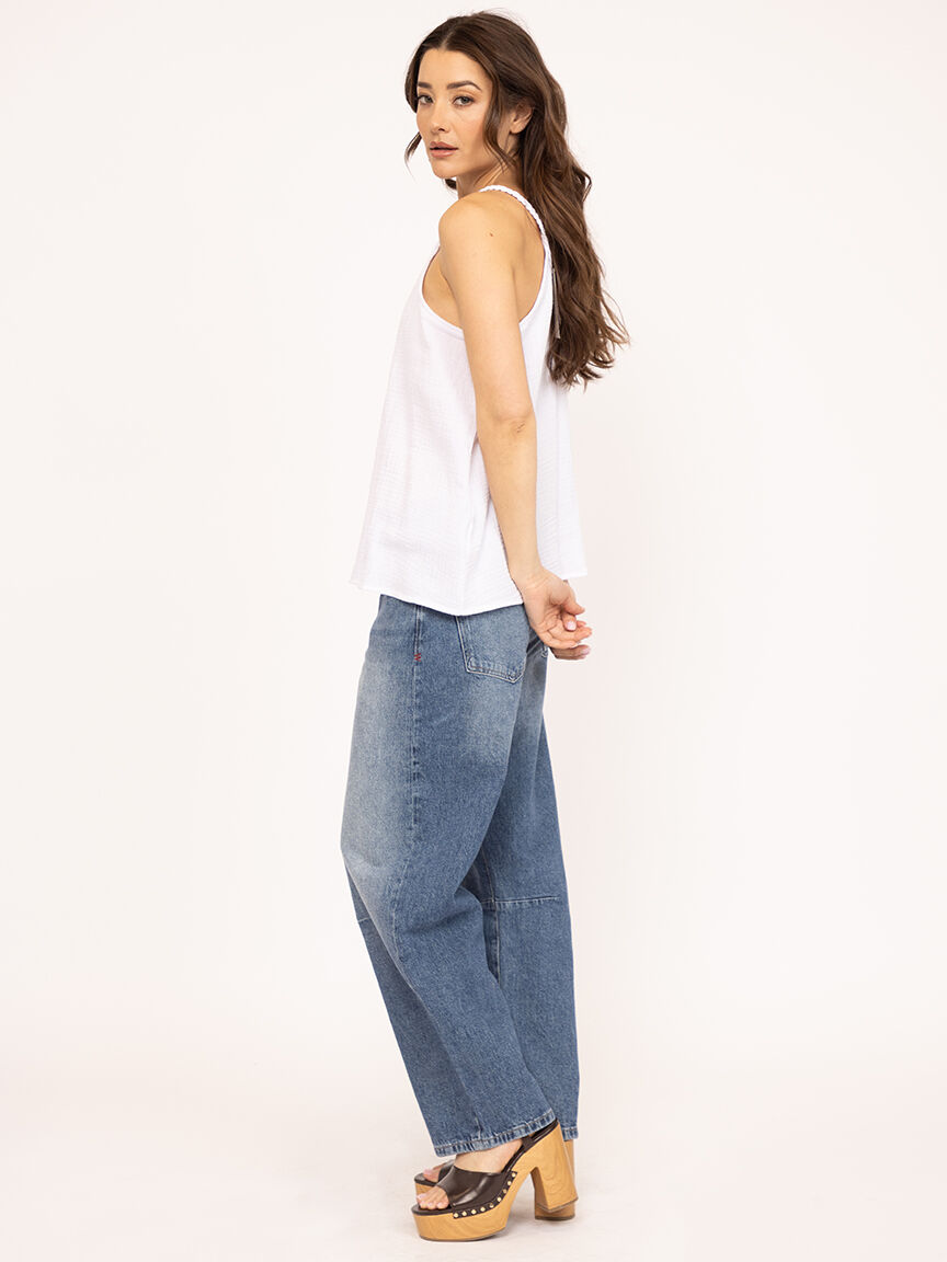 double gauze camisole