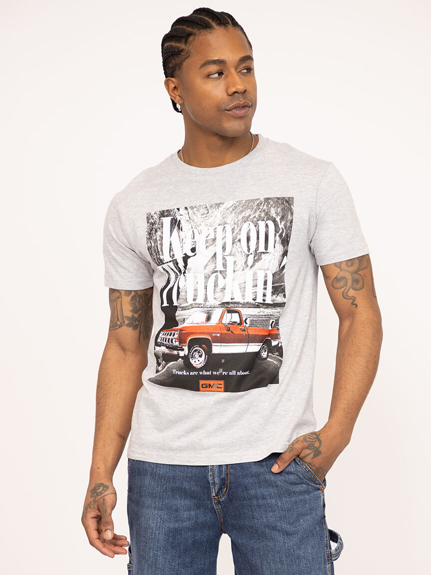 unisex gmc keep on truckin graphic tee