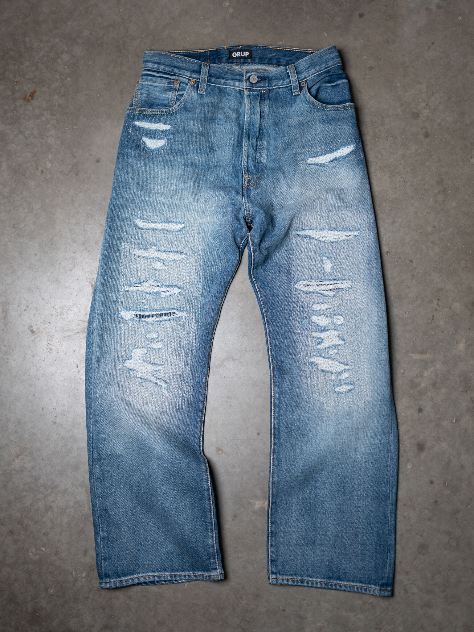 Levi's altered wide leg sales