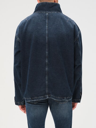 MRY denim pullover windbreaker MRY denim pullover windbreaker