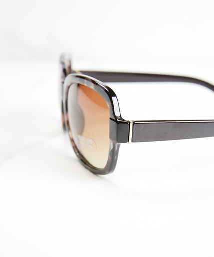 women's square frame sunglasses Image 2