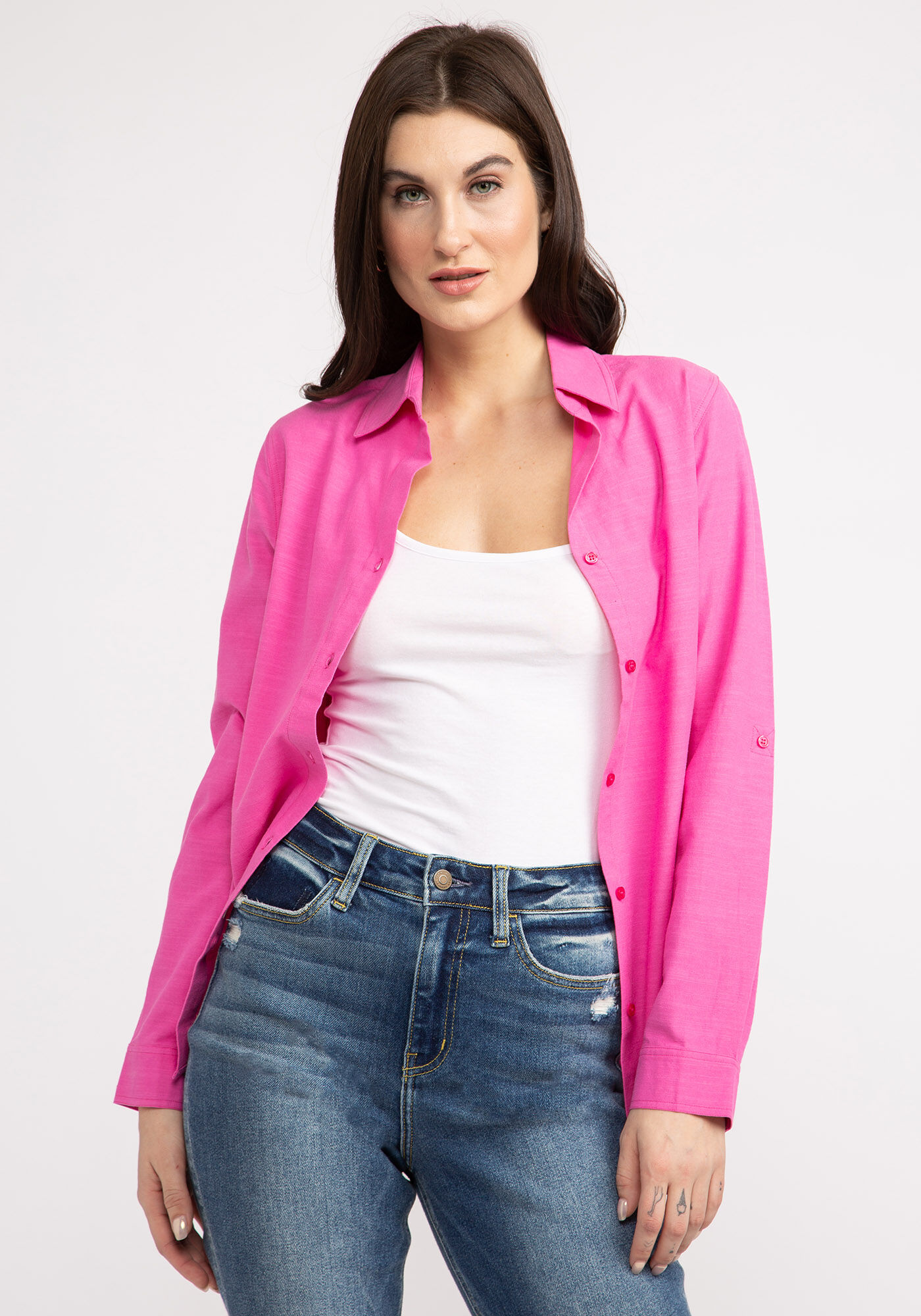 kirsten button front shirt Image 1