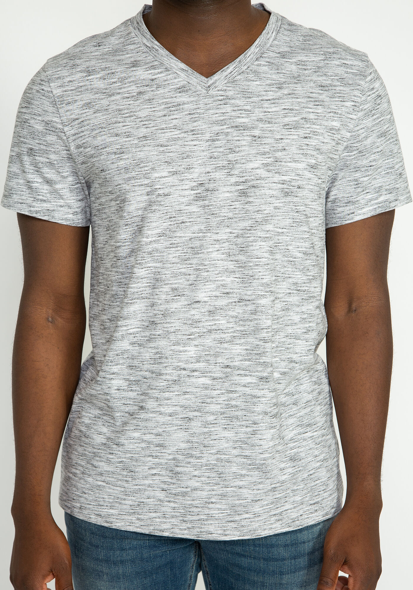 owen inject dye v-neck t-shirt Image 6