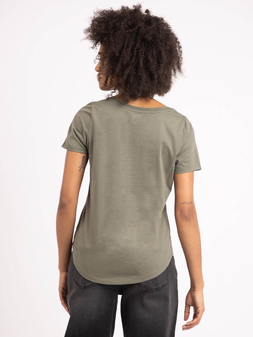 saige scoop neck t-shirt