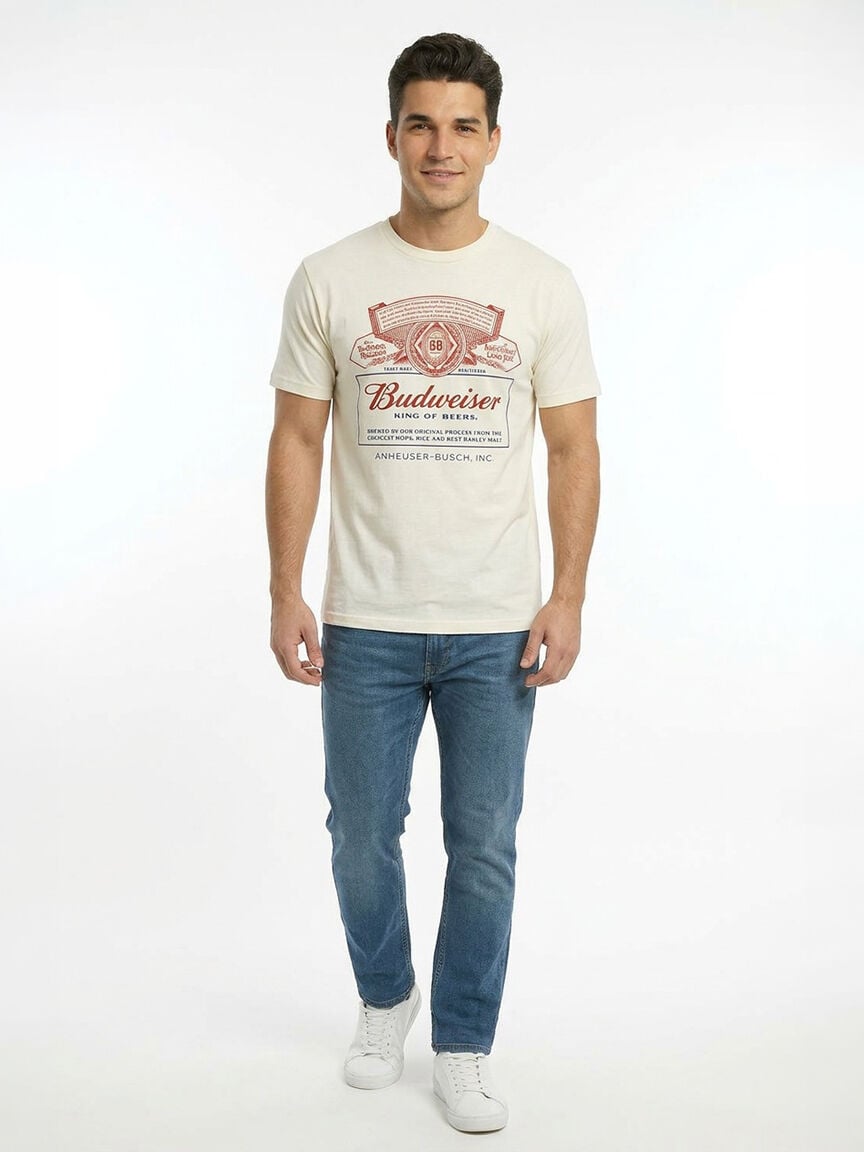 unisex budweiser graphic tee