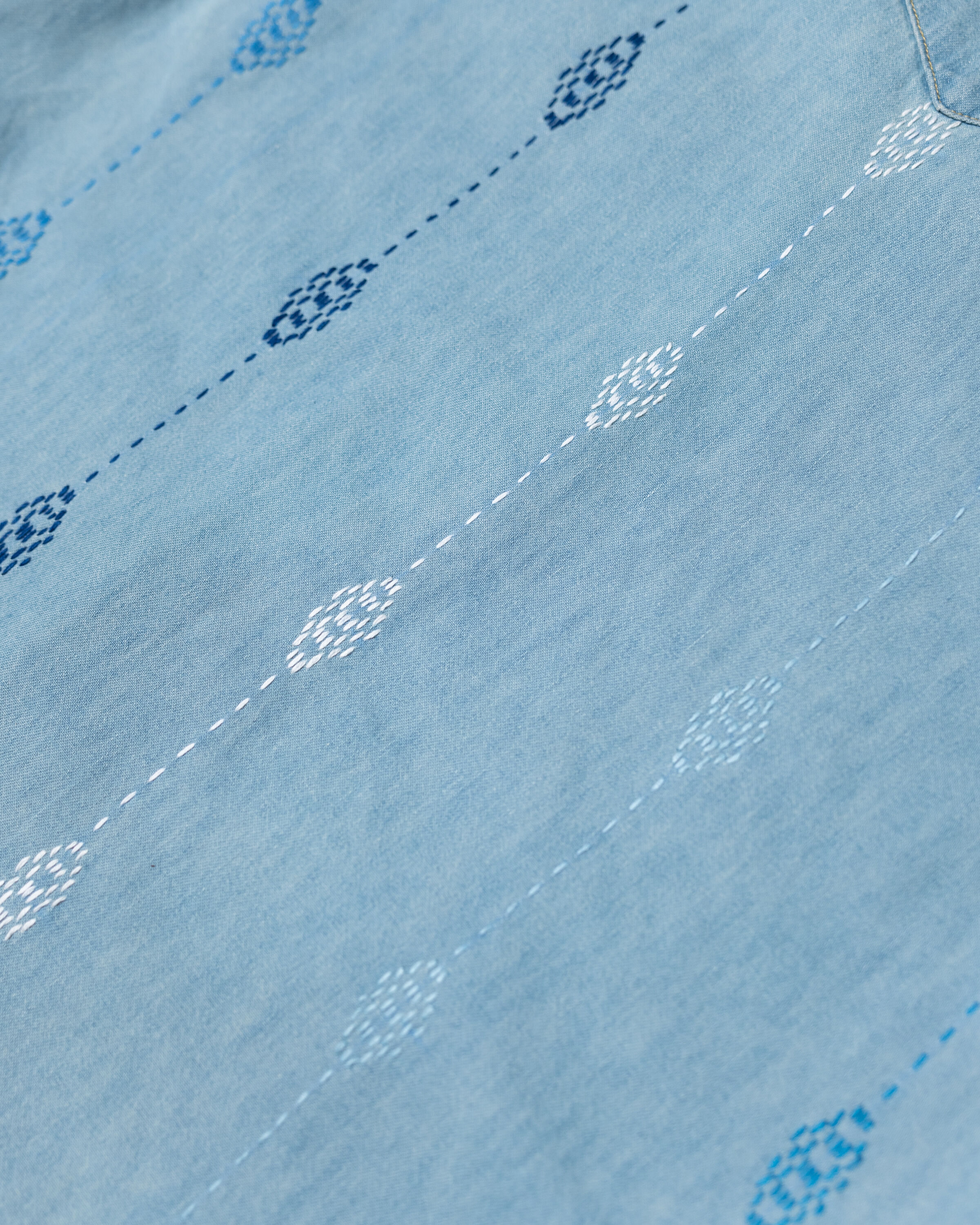 levi's pearl snap denim shirt Image 6